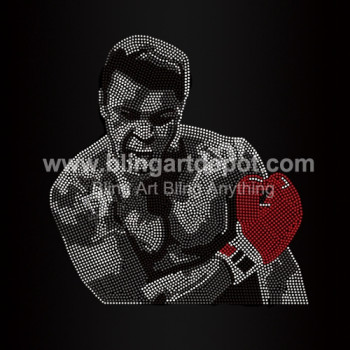 Muhammad Ali Rhinestone Heat Transfers Muhammad Ali Rhinestone Heat Transfers